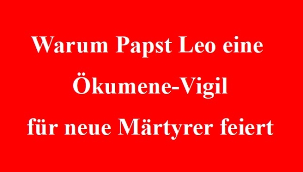 Ökumene-Vigil am 14. September 2025